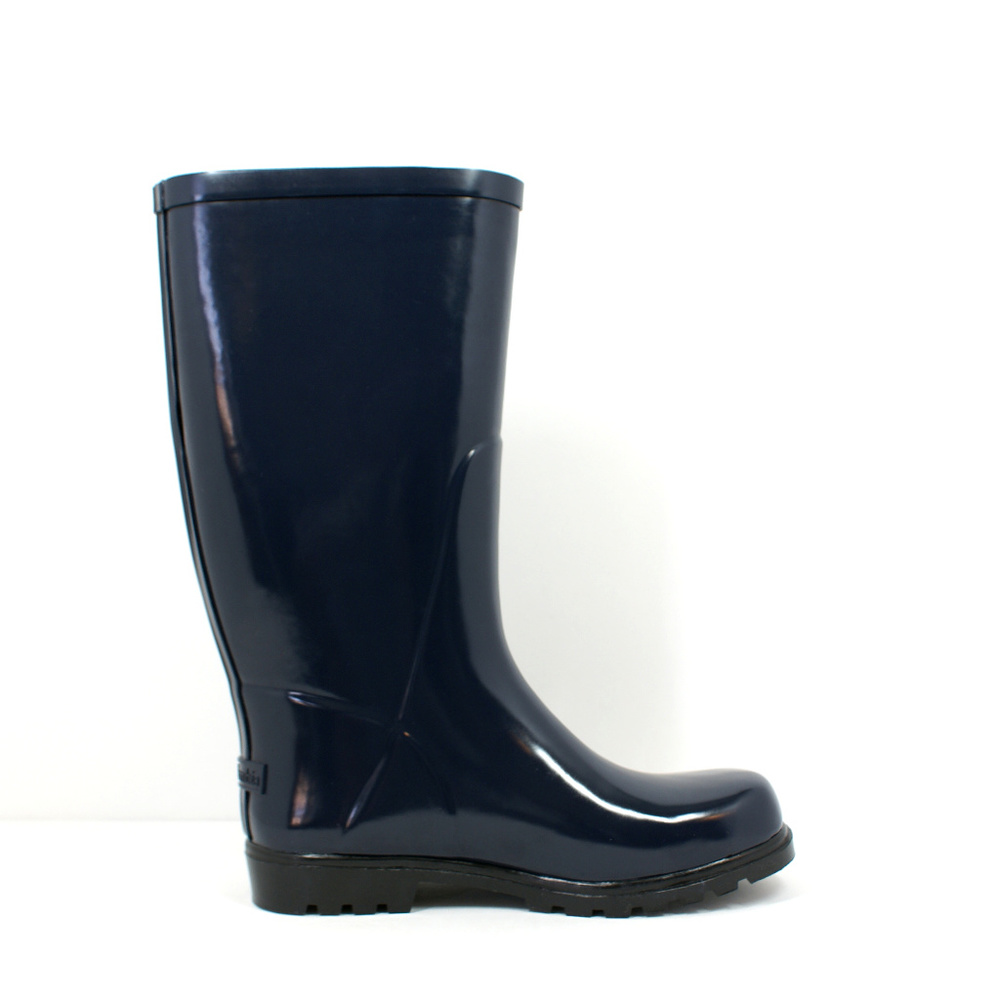 Columbia Rain Boots (Downpour) Dark Navy Blue - Picture 3 of 7